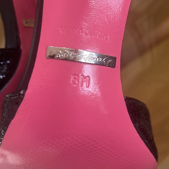 Betsey Johnson black stiletto heels Size 8 - Picture 4 of 6